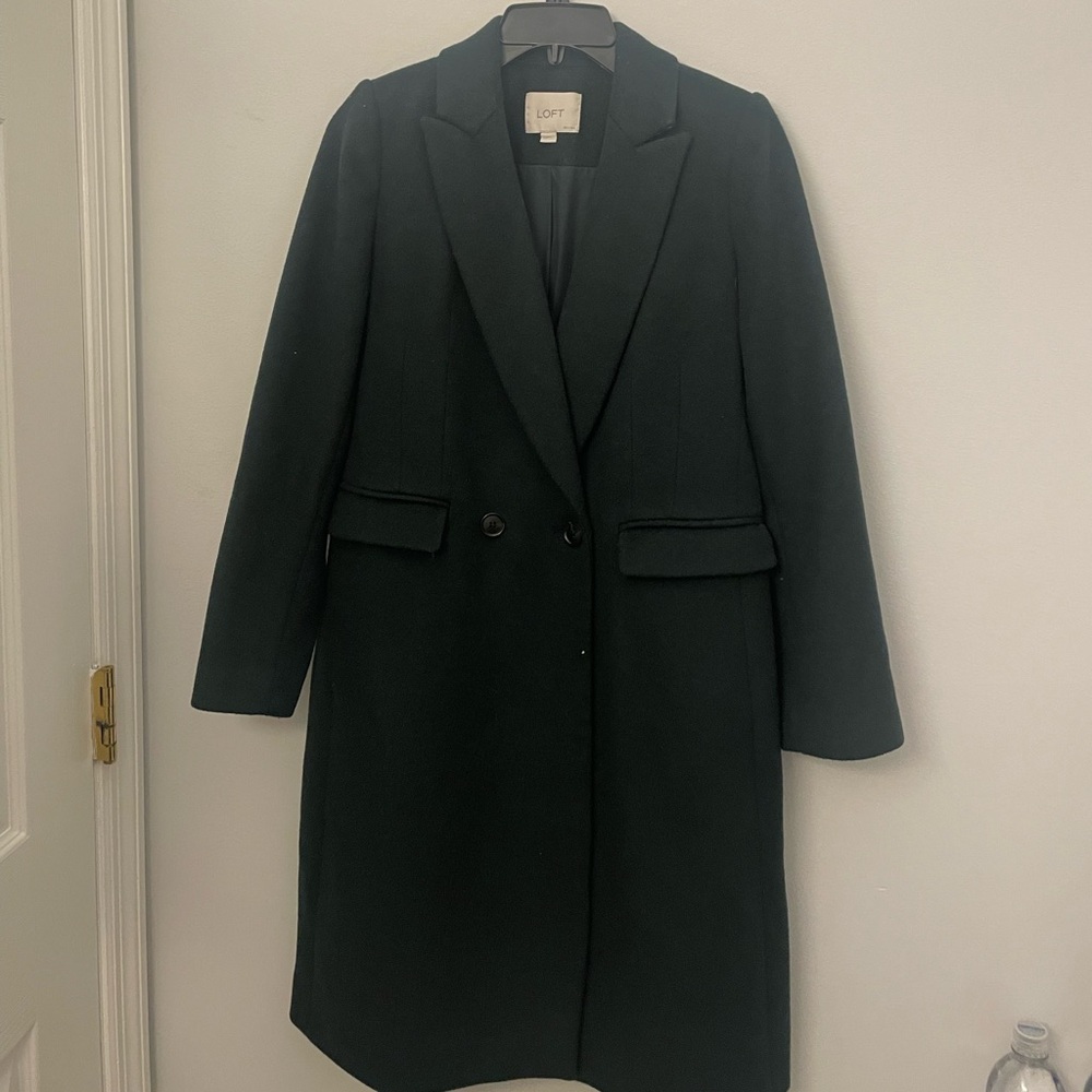 Dark green loft coat / size XXS